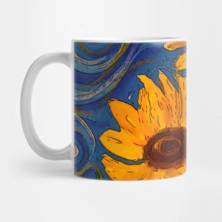 Sunflowers in the Wind Mug
